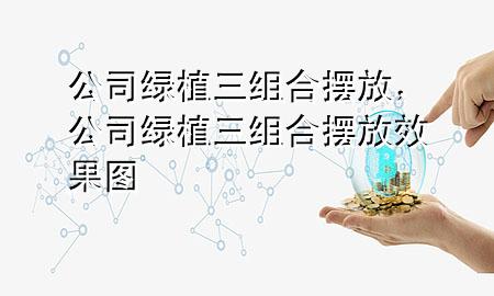 公司绿植三组合摆放，公司绿植三组合摆放效果图