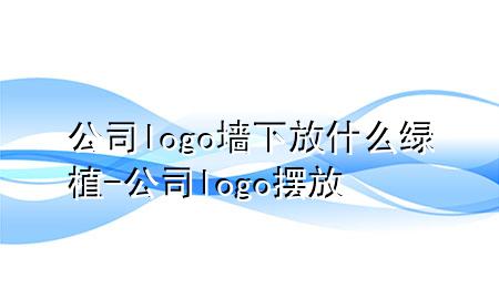 公司logo墙下放什么绿植-公司logo摆放