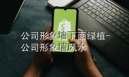 公司形象墙下面绿植-公司形象墙风水