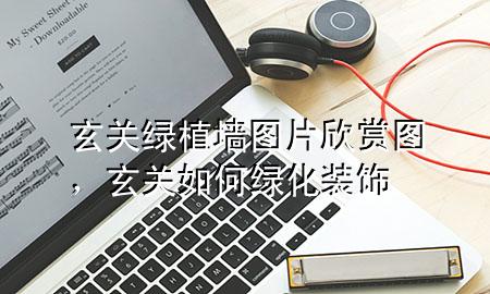 玄关绿植墙图片欣赏图，玄关如何绿化装饰