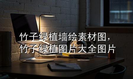 竹子绿植墙绘素材图，竹子绿植图片大全图片