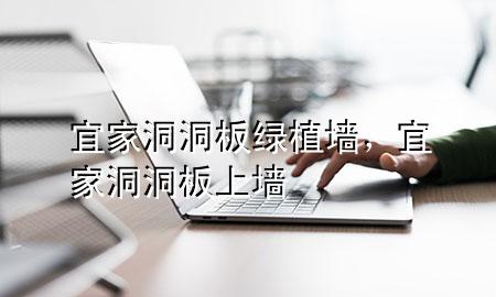 宜家洞洞板绿植墙，宜家洞洞板上墙