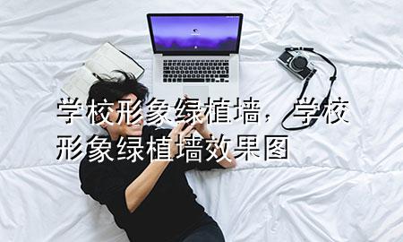 学校形象绿植墙，学校形象绿植墙效果图