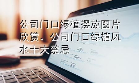 公司门口绿植摆放图片欣赏，公司门口绿植风水十大禁忌