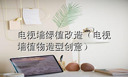 电视墙绿植改造（电视墙植物造型创意）