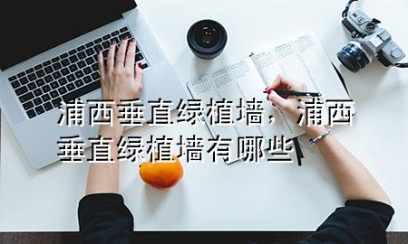 浦西垂直绿植墙，浦西垂直绿植墙有哪些