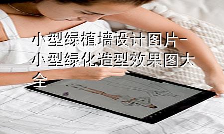 小型绿植墙设计图片-小型绿化造型效果图大全