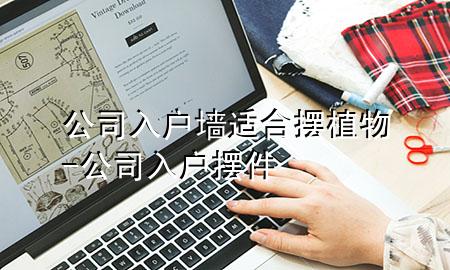 公司入户墙适合摆植物-公司入户摆件